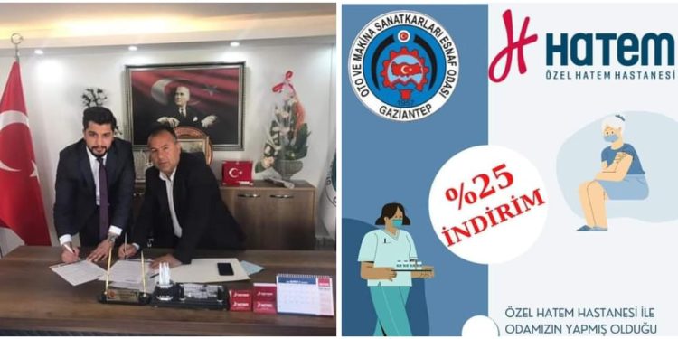 BAŞKANIMIZ RAMAZAN BALCI,  ODAMIZ İLE ÖZEL HATEM HASTANESİ ARASINDA  SAĞLIK HİZMETİ KATKI PAYI İNDİRİM ANTLAŞMASI YAPMIŞTIR.